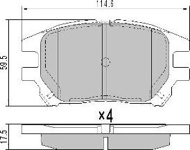 FREMAX FBP-1619 - Bremžu uzliku kompl., Disku bremzes www.autospares.lv