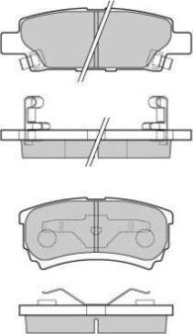 FREMAX FBP-1670 - Bremžu uzliku kompl., Disku bremzes www.autospares.lv