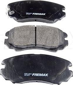 FREMAX FBP-1806 - Brake Pad Set, disc brake www.autospares.lv