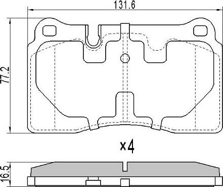 FREMAX FBP-1810 - Bremžu uzliku kompl., Disku bremzes www.autospares.lv