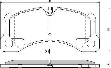 FREMAX FBP-1829 - Bremžu uzliku kompl., Disku bremzes www.autospares.lv