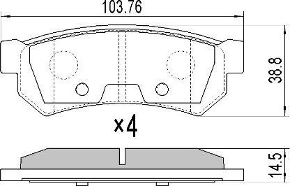 FREMAX FBP-1879 - Bremžu uzliku kompl., Disku bremzes www.autospares.lv