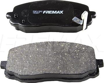 FREMAX FBP-1392 - Bremžu uzliku kompl., Disku bremzes www.autospares.lv