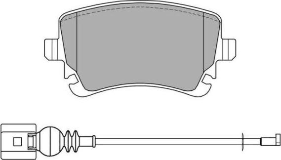 FREMAX FBP-1368 - Brake Pad Set, disc brake www.autospares.lv