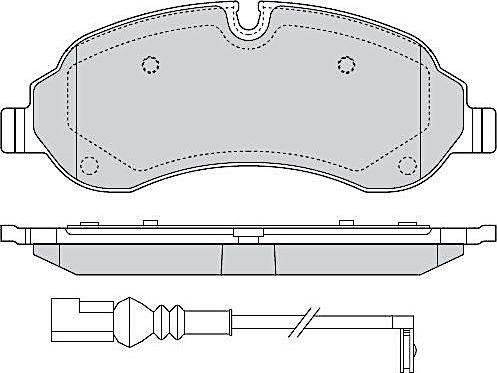 FREMAX FBP-1306 - Тормозные колодки, дисковые, комплект www.autospares.lv