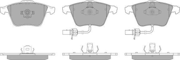 FREMAX FBP-1302 - Тормозные колодки, дисковые, комплект www.autospares.lv