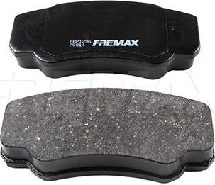 FREMAX FBP-1296 - Тормозные колодки, дисковые, комплект www.autospares.lv