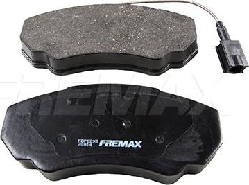 FREMAX FBP-1293 - Тормозные колодки, дисковые, комплект www.autospares.lv