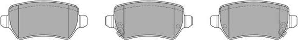 FREMAX FBP-1244 - Brake Pad Set, disc brake www.autospares.lv