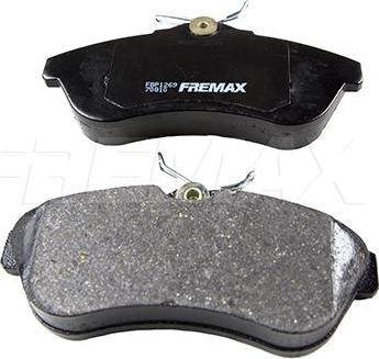 FREMAX FBP-1269 - Bremžu uzliku kompl., Disku bremzes www.autospares.lv