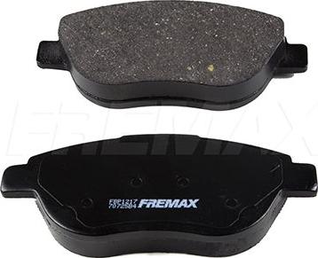 FREMAX FBP-1217 - Тормозные колодки, дисковые, комплект www.autospares.lv