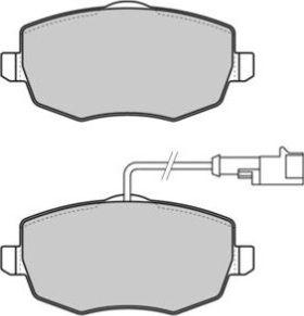 Pemebla JAPPA-0025AF - Тормозные колодки, дисковые, комплект www.autospares.lv