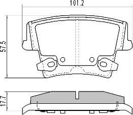 FREMAX FBP-1704 - Bremžu uzliku kompl., Disku bremzes www.autospares.lv