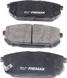 FREMAX FBP-1701 - Bremžu uzliku kompl., Disku bremzes autospares.lv