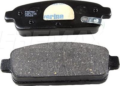 FREMAX FBP-1725 - Brake Pad Set, disc brake www.autospares.lv