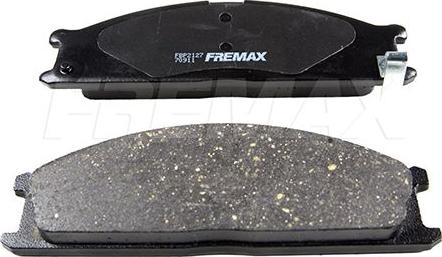 FREMAX FBP-2127 - Brake Pad Set, disc brake www.autospares.lv