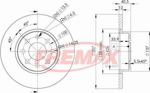 FREMAX FWI-5050 - Indikators, Bremžu uzliku nodilums www.autospares.lv