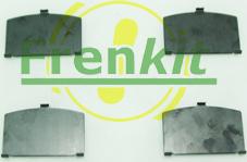 Frenkit 940098 - Pretčīkstēšanas plēve, Bremžu uzlikas www.autospares.lv