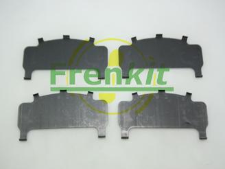 Frenkit 940046 - Anti-Squeal Foil, brake pad (back plate) www.autospares.lv