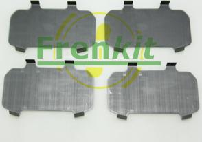 Frenkit 940101 - Anti-Squeal Foil, brake pad (back plate) www.autospares.lv