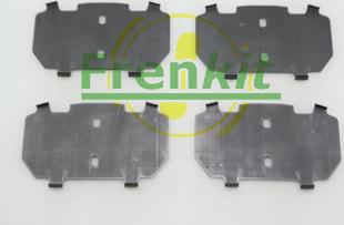 Frenkit 940118 - Anti-Squeal Foil, brake pad (back plate) www.autospares.lv