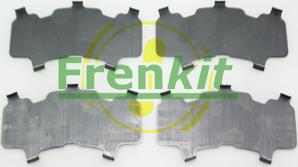 Frenkit 940227 - Anti-Squeal Foil, brake pad (back plate) www.autospares.lv