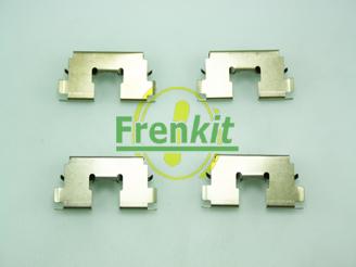 Frenkit 901662 - Piederumu komplekts, Disku bremžu uzlikas www.autospares.lv