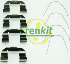 Frenkit 901607 - Piederumu komplekts, Disku bremžu uzlikas www.autospares.lv