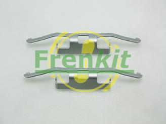 Frenkit 901098 - Piederumu komplekts, Disku bremžu uzlikas www.autospares.lv