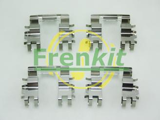 Frenkit 901087 - Piederumu komplekts, Disku bremžu uzlikas www.autospares.lv