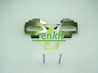 Frenkit 901141 - Piederumu komplekts, Disku bremžu uzlikas www.autospares.lv