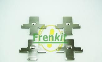 Frenkit 901157 - Piederumu komplekts, Disku bremžu uzlikas www.autospares.lv