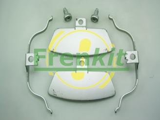 Frenkit 901880 - Piederumu komplekts, Disku bremžu uzlikas www.autospares.lv