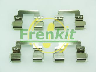 Frenkit 901828 - Piederumu komplekts, Disku bremžu uzlikas www.autospares.lv