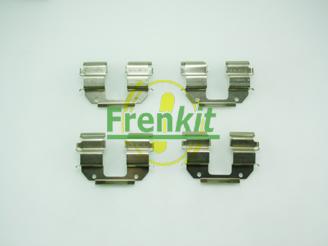 Frenkit 901285 - Piederumu komplekts, Disku bremžu uzlikas www.autospares.lv