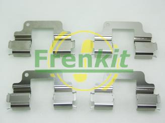 Frenkit 901740 - Piederumu komplekts, Disku bremžu uzlikas www.autospares.lv