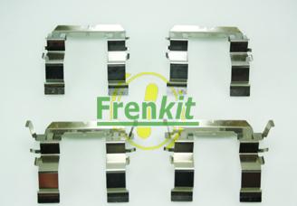 Frenkit 901756 - Piederumu komplekts, Disku bremžu uzlikas www.autospares.lv