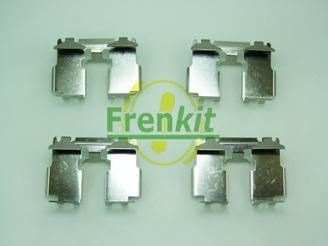 Frenkit 901760 - Piederumu komplekts, Disku bremžu uzlikas www.autospares.lv