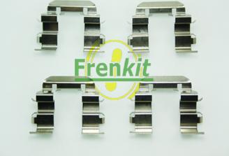 Frenkit 901782 - Piederumu komplekts, Disku bremžu uzlikas www.autospares.lv