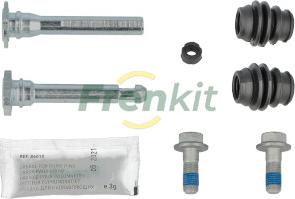 Frenkit 809040 - Virzītājčaulu komplekts, Bremžu suports www.autospares.lv