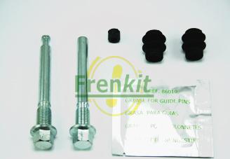 Frenkit 809004 - Virzītājčaulu komplekts, Bremžu suports www.autospares.lv