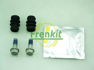 Frenkit 810048 - Virzītājčaulu komplekts, Bremžu suports www.autospares.lv