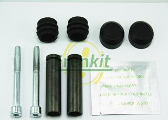 Frenkit 818001 - Virzītājčaulu komplekts, Bremžu suports www.autospares.lv