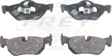 FREY 845502801 - Brake Pad Set, disc brake www.autospares.lv