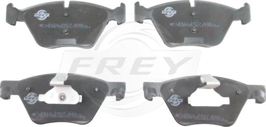 FREY 845526701 - Bremžu uzliku kompl., Disku bremzes www.autospares.lv