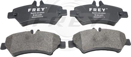 FREY 745503501 - Bremžu uzliku kompl., Disku bremzes www.autospares.lv