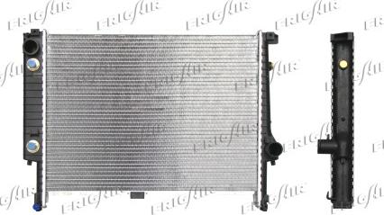 Frigair 0102.3009 - Radiators, Motora dzesēšanas sistēma www.autospares.lv