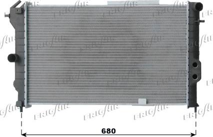 Frigair 0107.3047 - Radiators, Motora dzesēšanas sistēma www.autospares.lv