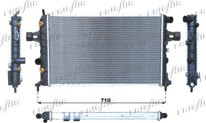 Frigair 0107.3056 - Radiators, Motora dzesēšanas sistēma www.autospares.lv