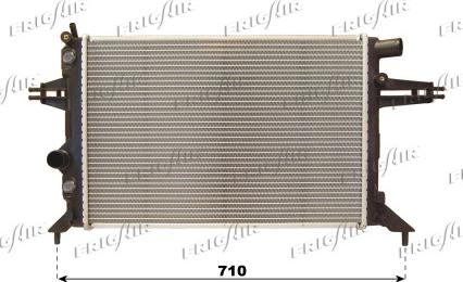 Frigair 0107.3078 - Radiators, Motora dzesēšanas sistēma www.autospares.lv